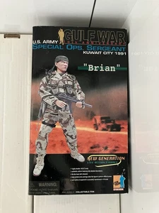 Golfkrieg 10th Anniversary US Army Special Ops. Sergeant Actionfigur "Brian" - Bild 1 von 9