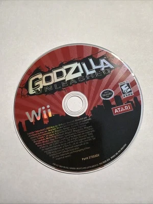 Godzilla Unleashed (Nintendo Wii, 2007) Disc Only - Image 1 of 2