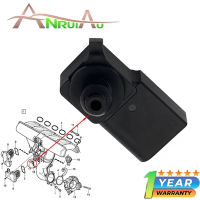 Map sensor For Volvo XC70 3.0L 3.2L 2008-2015 AS443 SU13122 72-1846 721846 5S116 Foto 1 de 4