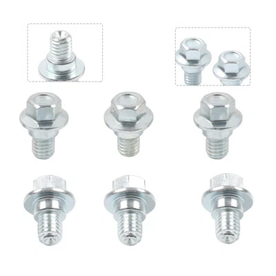 Fork Guard Bolts 6pcs For Suzuki RM 85 125 250 RMZ 250 450 DR-Z400SM — 第 1/4 张图片