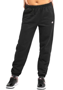 women's Champion Powerblend Standard Sweatpants jogger black white red blue c S - Picture 1 of 10