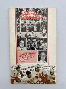 Rare NHL Ephemera 1978-79 Detroit Red Wings Facts Book Media Guide Vintage - Bild 1 von 10