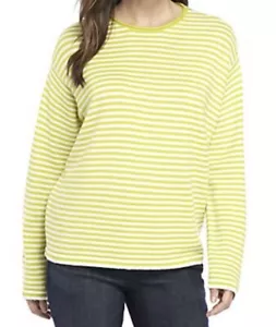 Top de mujer Eileen Fisher cuello redondo mediano P130 $258 - Imagen 1 de 9