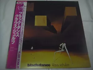 KLAUS SCHULZE - Black Dance JAPAN Presse mit OBI Tangerine Traumdose Kraftwerk - Bild 1 von 11