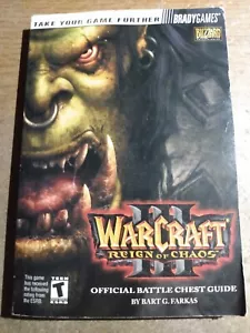 Warcraft III 3 Reign of Chaos Official Battle Chest Guide Strategy Guide PC - Picture 1 of 2