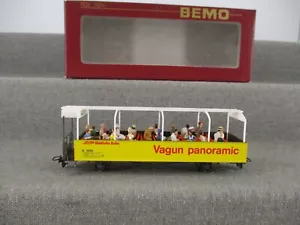 Bemo H0m 3280 109 Personenwagen Aussichtswagen B2 2099 RhB mit Figuren in OVP - Bild 1 von 8