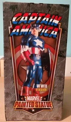 Bowen Designs WWII CAPTAIN AMERICA Full Size Statue Not Displayed 350/800 - Image 1 of 2