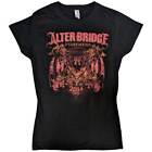 Alter Bridge 'Fortress Batwing Eagle' (Black) Womens Fitted T-Shirt - NEW