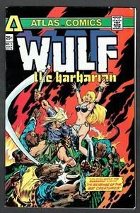 WULF THE BARBARIAN #3 Atlas Seaboard Comics BRONZE AGE 1975 FN+ Minor Cvr Tear - Picture 1 of 2
