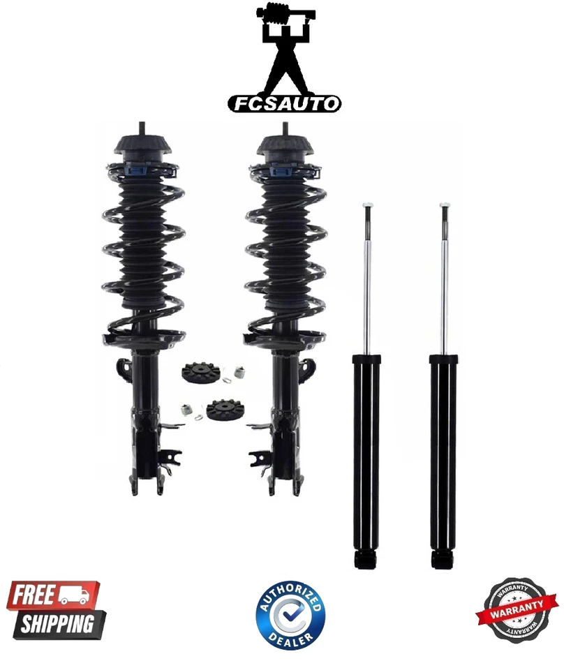 Complete FCS Front Coil Spring & Rear Shock fits 16-22 Honda HR-V AWD - Image 1 of 1