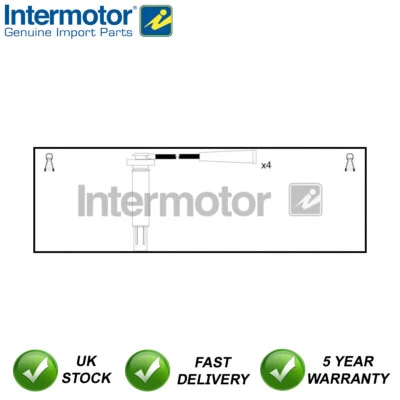 Intermotor HT Ignition Leads Fits Subaru Forester Legacy Outback 2.0 2.5 - Image 1 of 2