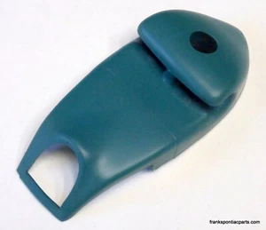 1967 OEM GM Pontiac Bonneville GP Rear View Mirror Bracket Cover Turquoise 67 - Picture 1 of 3