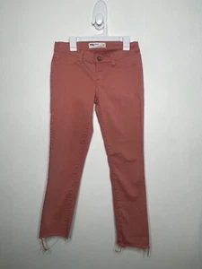 RSQ Skinny Miami Jegging Girls Size 5 Coral Stretch Denim - Picture 1 of 4