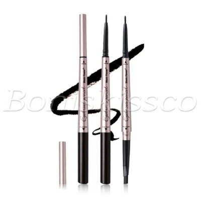 Dual Ended Tattoo Eyebrow Pencil Long Lasting Waterproof Sweatproof Eyebrow Pen - Image 1 of 4
