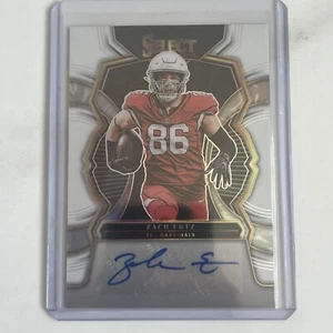 2022 Panini Select Zach Ertz Auto White Prizm Holo #SIP-ZE /30 Cardinals SP - Picture 1 of 6