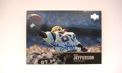 1997 UPPER DECK LEGENDS FOOTBALL JOHN JEFFERSON AL-121 FREE SHIPPING! - Image 1 of 2