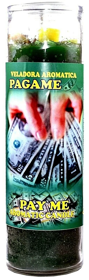 CANDLE COCKTAIL VELADORA PAY ME -PAGAME AROMATICA - Image 1 of 1