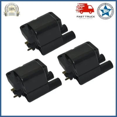Bobina de encendido MD334558 3 PIEZAS para Mitsubishi 3000GT Land Rover Discovery Dodge Foto 1 de 4