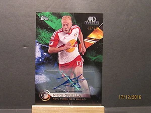 2016 Topps Ápice Mls Autógrafos Verde #21 Mike Grella Sn 49/50 - Picture 1 of 1