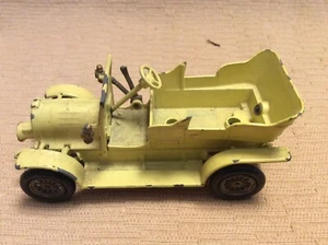 LESNEY MADE IN ENGLAND COLLECTORS MATCHBOX YELLOW 1904 SPYKER TOUREY CAR - Picture 1 of 6
