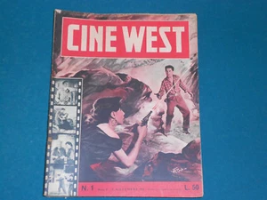 CINE WEST Anno I N. 1 1a serie 1/8 orig. 7/11/1953 Ed. Torelli Tacconi Barbieri - Picture 1 of 1