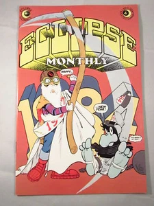 Eclipse Monthly #4 (Of 10) - Eclipse Comic Inglés - 80's 3rd Party Publisher - Imagen 1 de 1