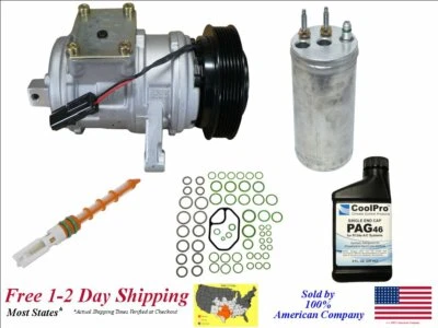 New A/C AC Compressor Kit Fits 2000-2006 JEEP WRANGLER (4.0L only) Foto 1 de 4