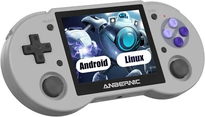 RG353P Retro Handheld Game Console pre-Installed 4452 Games with 64G TF Card - Image 1 of 4