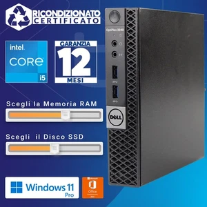 Desktop Computer PC Mini Dell 3040 Intel i5 6400T Gestaltbar (Aufbereitet) - Bild 1 von 9