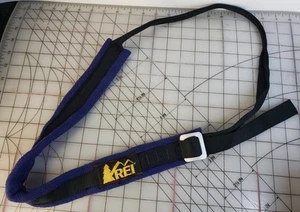 VINTAGE REI PADDED FLEECE LINED GEAR SLING BIG WALL, TRAD ROCK CLIMBING - Picture 1 of 5