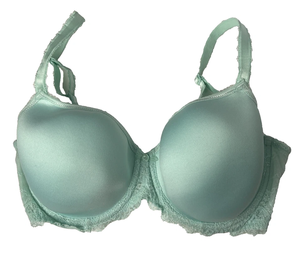 Sujetador Wacoal para mujer 38C verde menta acolchado con aros estilo 853255 Foto 1 de 4