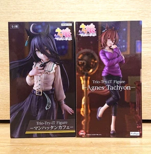 Uma Musume Pretty Derby Trio-Try-iT Figura Manhattan Café & Agnes Tachyon Set - Imagen 1 de 6