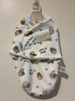 Новый с Ярлыками Pooh-Bear коллекции "Sweet as Hunny" Baby пеленки 13,5 x 20 дюймов - Изображение 1 из 2