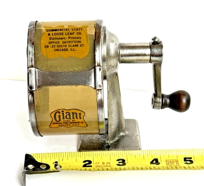 Антикварная гигантская автоматическая точилка для карандашей 1921 г. - Изображение 1 из 4