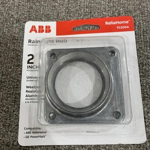 GE ABB TC200A Mozzo universale in alluminio a tenuta di pioggia 2". Senza viti - Foto 1 di 4