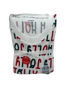 CARTER'S Adult 2 pack Thermal Holly Jolly Christmas PJ Pajamas Size 2XL NWT - Picture 1 of 5