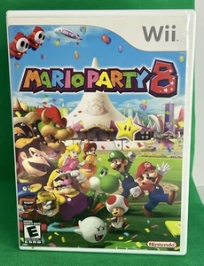 Mario Party 8 (Nintendo Wii, 2007) with Case/Manual CIB Tested. Very Clean - Picture 1 of 6