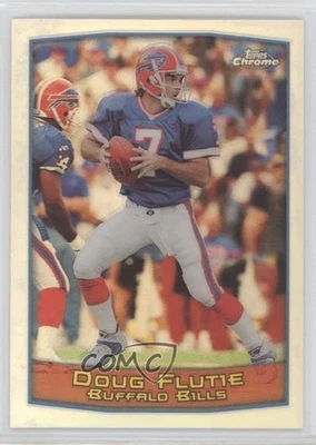 1999 Topps Chrome Refractor Doug Flutie #20 - Image 1 of 2