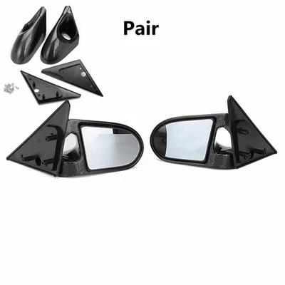 2pc Carbon-Fiber Look Side View Mirrors For Honda Civic EG 1992-1995 4DR Sedan - Изображение 1 из 4