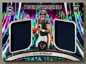 C. J. Stroud 2023 Panini Spectra Rising RC Patch Celestial Prizm #RRM-CST /75 - Bild 1 von 12