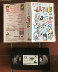 THE ANNIVERSARY CARTOON COLLECTION - VHS VIDEO - Imagen 1 de 1