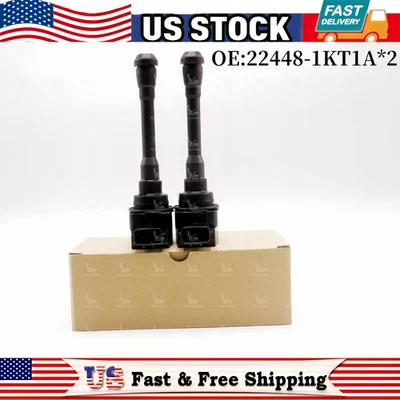 Bobina de encendido directo genuina OEM Nissan Infiniti 22448-1KT1A Foto 1 de 4