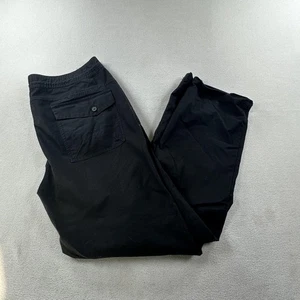 Pantalones Roark Para Hombres 36 Negros Escala Calce Relajado Viaje Chino Cordón Cremallera - Imagen 1 de 16