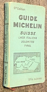 RARE : Guide Michelin SUISSE, Tyrol - 9ème Edition - 1931/1932 - Bel Etat. - Picture 1 of 15