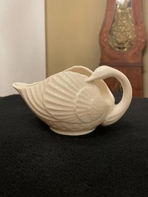 Castiçal cônico vintage Lenox Swan excelente estado feito nos EUA 3”x 6” - Imagem 1 de 4