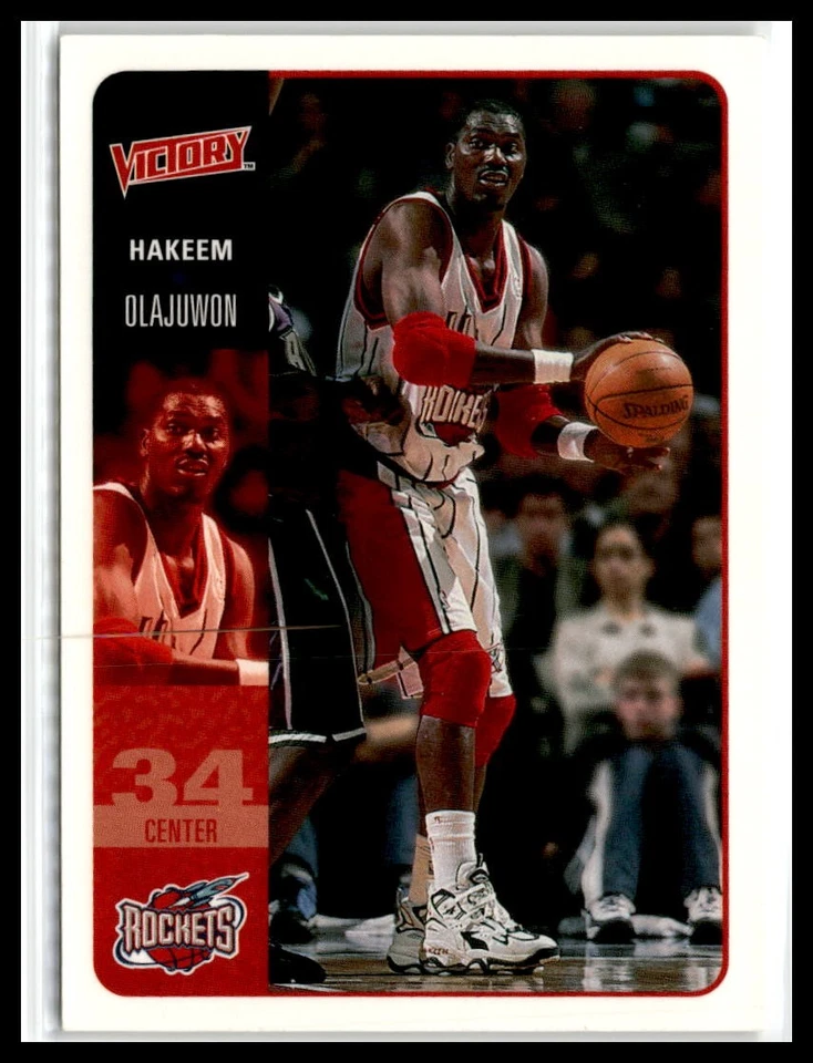 Hakeem Olajuwon 2000-01 Upper Deck Victory #75 Houston Rockets - Image 1 of 2