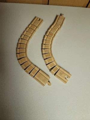 Thomas Wooden Railway Wacky Track x 2 (Bendy) - Image 1 of 2