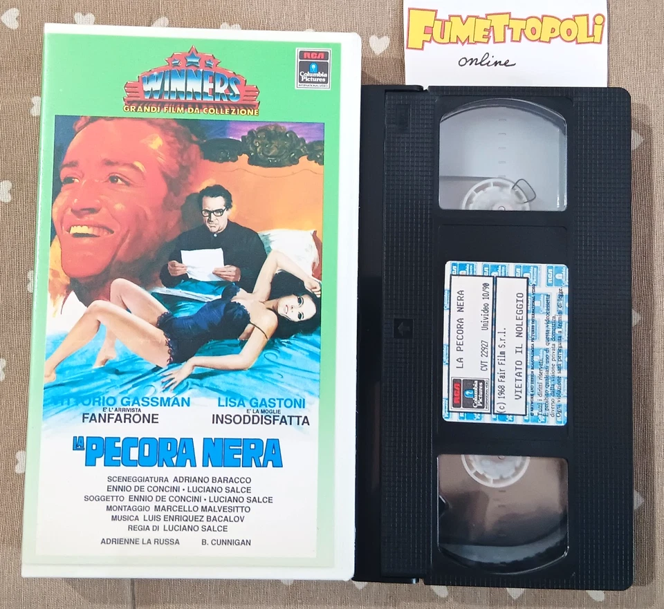 LA PECORA NERA VHS Columbia Pictures con V. Gassman e L. Gastoni rara OTTIMA - Immagine 1 di 1