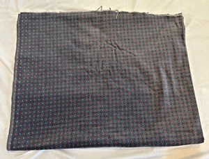 Vintage zerkleinerter Samt grau Tupfen 68X42 Stoff Steppen Handwerk Polsterung - Bild 1 von 7