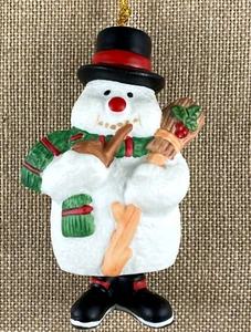 House Of Lloyd Ding-A-Ling Pupazzo di Neve Ornamento Campana Tipo Vintage Natale 1994 - Foto 1 di 12